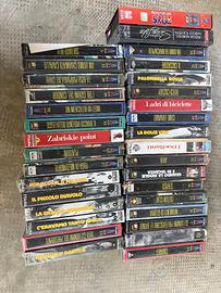 Videocassette mai aperte e usate
