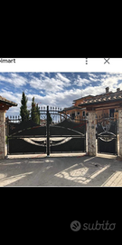 Cancello carrabile e pedonale c. e r c o