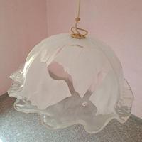 Lampadario  con bajour