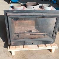 inserto camino a legna ghisa