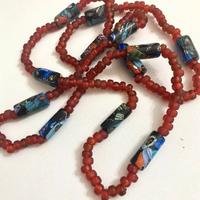 Collana lunga in vetro di murano