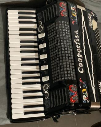 Fisarmonica professionale Cooperfisa 4/5 Musette