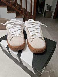 Puma suede xl beige nero, taglia 37,5