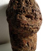 Statua in pietra Bongo Sudan arte tribale africana