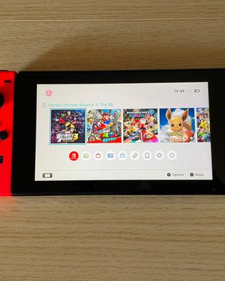 Nintendo Switch V1 + sd 128gb