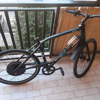 Bicicletta elettrica a pezzi motore 800W,batteria,