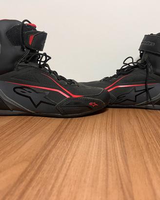 Stivali moto Alpinestars neri/rossi – taglia 45