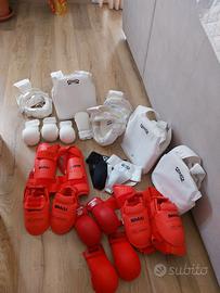 Protezioni karate bambino