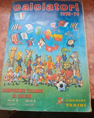 Panini album calciatori anno 1978/79