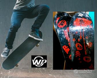 Tavola da Skateboard WP Professionale Skull Design