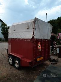 Trailer trasporto cavalli 2 Posti - Revisione 2027