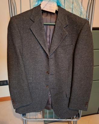 Giacca inverno da uomo spinata grigio scuro tg 46