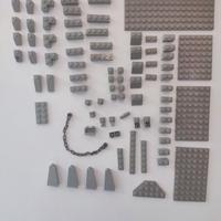 Pezzi Lego grigi - Old Gray - Anni Novanta