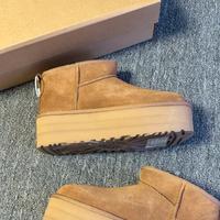 Stivali da neve UGG corti da donna5cm(Marrone40)