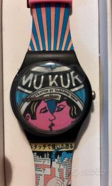 Orologio swatch x MoMa