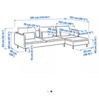 DIVANO ikea chaise longue