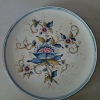 Piatto decorato a mano Ceramica LA CAVA