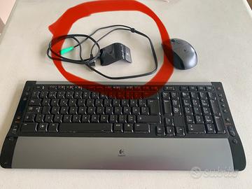 Tastiera logitech priva di ricevitore