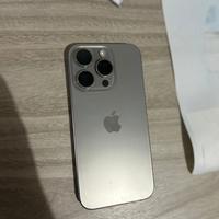 iPhone 15 pro 128 GB natural titanium
