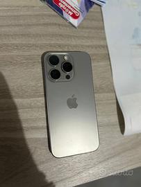 iPhone 15 pro 128 GB natural titanium