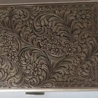 porta sigarette in argento 