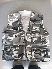gilet mimetico  pesca caccia tg 38 Landing