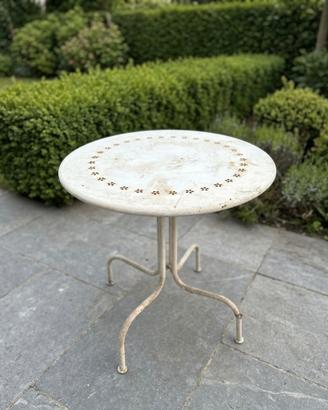 Tavolino da giardino vintage  in stile bistro