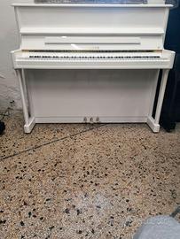 Pianoforte Sauter 120 bianco R2 doppio scappamento
