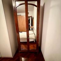 Bel mobile legno antico con Specchio