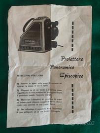 Proiettore Episcopio Vistarama del 1968  funzionan