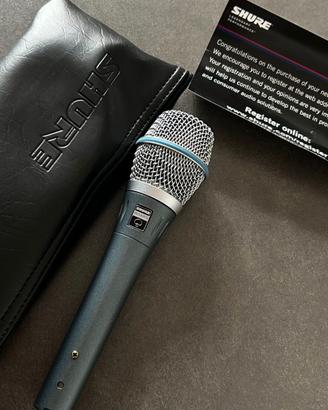 Microfono Shure Beta 87A