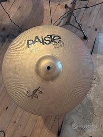 Hit-hat Paiste usato autografato Ludovico Ercoli