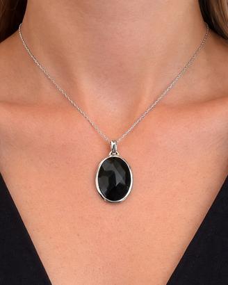 Ciondolo onice con argento