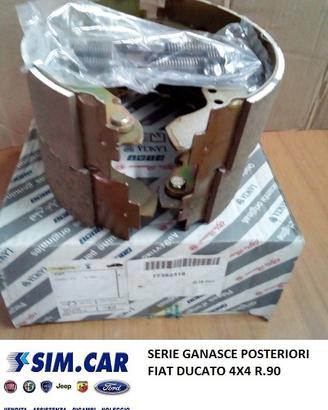 Serie ganasce fiat ducato 4x4 r.90