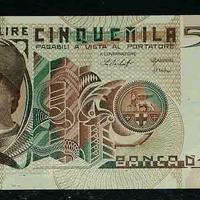 Banconota 5000 lire A. DA MESSINA con tripla A