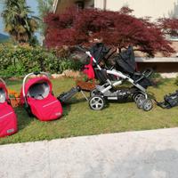 carozzina, ovetti gemellare 