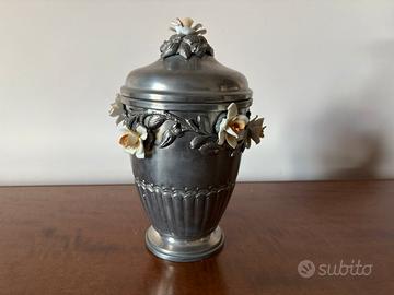 Vaso in peltro degli anni ‘70