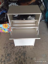 scarpiera a 2 scomparti 