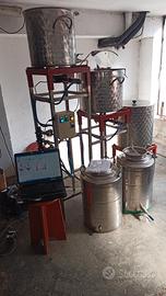 Impianto per  produzione birra 