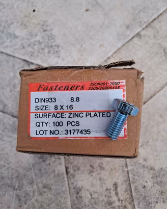 Bulloni zincati Fasteners