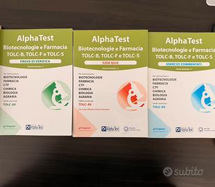 Alpha Test Biotecnologie e Farmacia TOLC-B/F/S