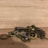 Lotto Chiavi Antiche Catene per Lampadari Lucchett