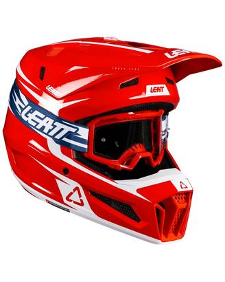 CASCO LEATT KIT MOTO 3.5 - V26 - Rosso - M 57-58cm