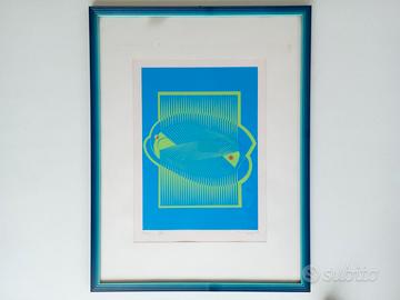 Quadro serigrafia autore Alberto Biasi