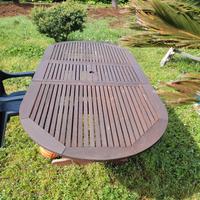 Tavolo da giardino allungabile