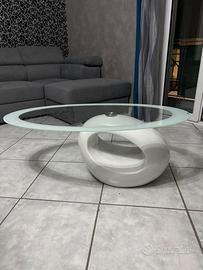 Tavolino in vetro per soggiorno