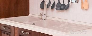 lavello flagranite avena più miscelatore nuovo