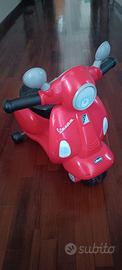 Chicco - Scooter cavalcabile Vespa primavera rosso