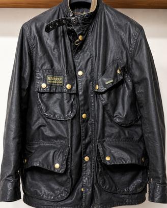 Barbour International Jacket cerata originale – XL