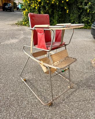 Seggiolone Vintage anni 70 - da restaurare